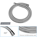 10" Square Dual Shower Head System Wall Mounted With Rough In Valve Modern Bathroom Fixture by HouseOfZazla