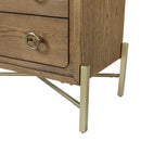 2 Drawer Nightstand With USB - Latte by HouseOfZazla