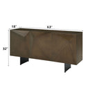 Malika - Ceramic Top Server - Copper Cross Brushed by Unique Piece Furniture