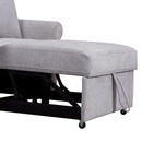 Convertible Sleeper Chair With Adjustable Backrest by HouseOfZazla
