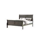 Louis Philippe - Sleigh Style Bed by Unique Piece Furniture