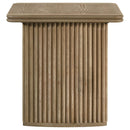 Adina 3-piece Wood Coffee Table Set Distressed Light Brown