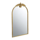 Arched Wall Mirror With Metal Frame, Wall Mirror For Living Room by HouseOfZazla