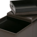 Avalon - Upholstered Storage Ottoman by HouseOfZazla