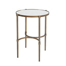Bedford - Oval Mirror Accent Table - Antique Bronze by Unique Piece Furniture