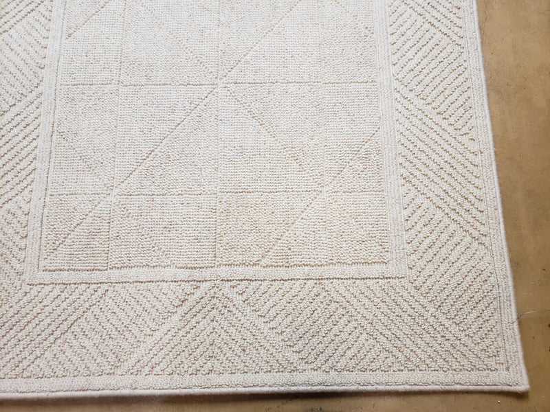 3x5 Karastan Sisal Rug Collection, Design 379/80504, Sambava II, 3'6 x 5'3, Beige Karastan Rug with Label, Authentic Karastan, Entryway Rug