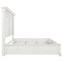McKinney Eastern King LED Light Panel Bed Vintage White