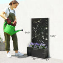 Stylish Plant Bed, Freestanding or Wall Mounted Plant Bed
