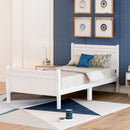 Platform Bed Frame Mattress Foundation Sleigh Bed With Headboard / Footboard / Wood Slat Suppor by HouseOfZazla