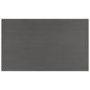 6-Piece Kitchen Dining Table Set Wooden Rectangular Dining Table, 4 Fabric Chairs and Bench Family Furniture (Gray)