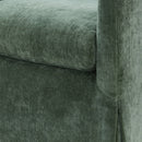 Luisa - Skirted Swivel Accent Chair by HouseOfZazla