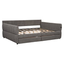 Upholstered Platform Bed With USB Charging by HouseOfZazla