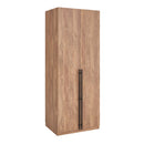 Lee - Free Standing Wardrobe Closet With Adjustable Shoe Shelves by HouseOfZazla