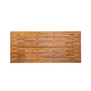 6 Pcs Outdoor Acacia Wood Dining Set with PE Rattan Stacking Chair by HouseOfZazla