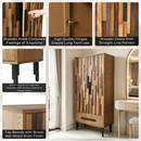 60" Tall Storage Cabinet with Drawer