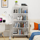 2 Pack 5 Tier Shelf Wire Shelving Unit, NSF Heavy Duty Wire Shelf Metal Large Storage Shelves Height Adjustable Utility for Garage Kitchen Office Commercial Shelving Steel Layer Shelf - White