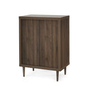 Farhart Mid Century Modern 4 Drawer Dresser - Walnut by HouseOfZazla