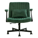 Criss Cross Armrest Office Chair With Wheels by HouseOfZazla