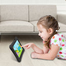 Shock-resistant Silicone Snap-on Case with Stand for 7Ó Tablets