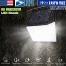 Solar Lights 88 LEDs Wall Lamps Outdoor 120¡ Motion Sensor Sound Control Lightings 270¡Illumination IP65 Waterproof w/ 2.5m Extend Wire for Garage Gar