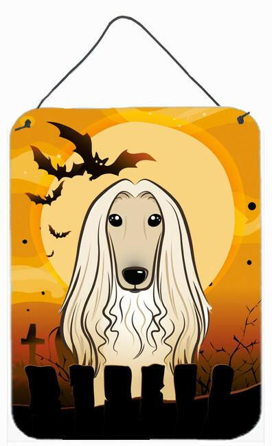 Halloween Afghan Hound Wall or Door Hanging Prints BB1802DS1216