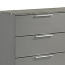Elara - Dresser With Spacious Drawers - Gray by HouseOfZazla