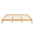 Solid Dry Bamboo Platform Bed Frame, With Slat Support by Unique Piece Furniture