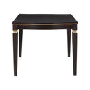 6-Piece Kitchen Dining Table Set, 62.7" Rectangular Table and 4 High-Back Tufted Chairs & 1 Bench for Dining Room and Kitchen (Espresso)