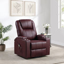 Macklin - Power Lift Massage Recliner With Heat And Dual Cupholders by HouseOfZazla