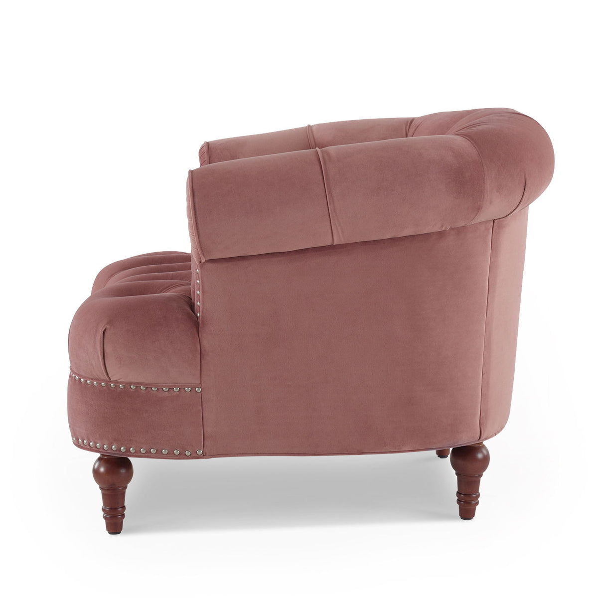 La Rosa - Victorian Tufted Upholstered Accent Chair, photo 37 of 37