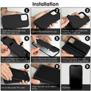 ShockproofÊPhone Case Anti-Shock All-Round Protection Phone Case Cover with Belt Clip Fit for iPhone 14/14Plus/14Pro/14Pro Max/13/13Pro/13Pro Max/12/1