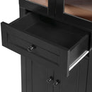 Bathroom Storage Cabinet, Adjustable Shelves & Drawer, Freestanding Tower by HouseOfZazla