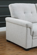 Sierra - Reversible Sleeper Sectional Sofa With Storage Chaise by Unique Piece Furniture
