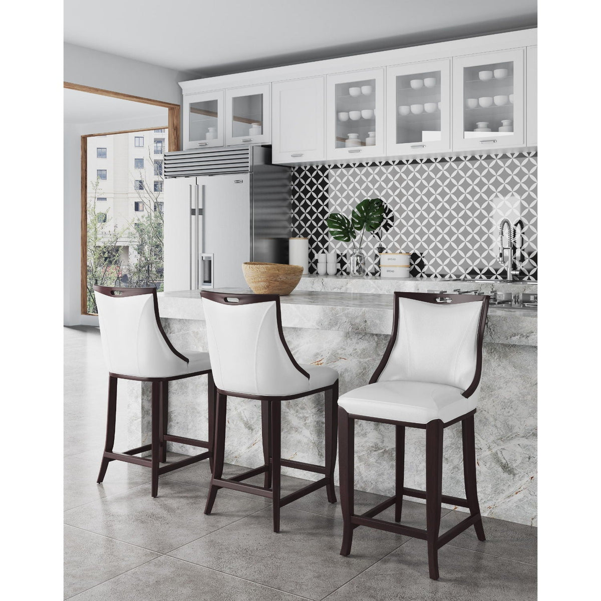 Emperor - Barstool - White, photo 4 of 4