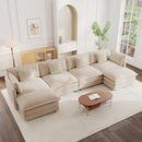 Comfort U Shaped Couch with Reversible Chaise