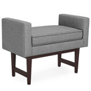 Scott - Upholstered Ottoman Bench by HouseOfZazla