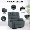 Massage Recliner Chair Sofa With Heating Vibration by Unique Piece Furniture
