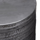 Johnsen - Handcrafted Large Metal Accent Table by Unique Piece Furniture