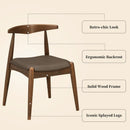 5 Piece Dining Set With 1 Table And 4 Upholstered Chairs - Brown / Walnut by HouseOfZazla