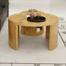 Round Nesting Coffee Table Set of 2 by HouseOfZazla