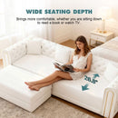 3-In-1 Convertible Sleeper Sofa With Movable Ottoman For Living Room by HouseOfZazla
