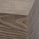 AIDAN RETANGLE IRON FIRE PIT - 50,000 BTU TANK OUTSIDE