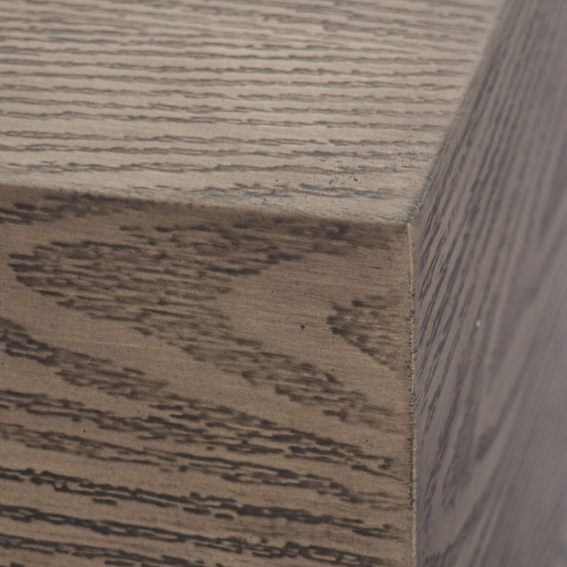 AIDAN RETANGLE IRON FIRE PIT - 50,000 BTU TANK OUTSIDE