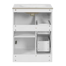 Bathroom Vanity With Under Mount Sink, 2 Drawers And Soft Closing Door by HouseOfZazla