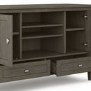 Warm Shaker - TV Media Stand Handcrafted by HouseOfZazla