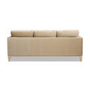 Knox 84' Modern Farmhouse Sofa, Fawn Brown Performance Velvet