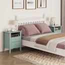 Fluted Nightstand With 2 Drawers by HouseOfZazla