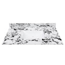 43"x22" Bathroom Vanity Top with Undermount Ceramic Sink and Backsplash