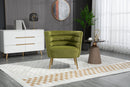 Accent Chair, leisure single chair with Golden feet