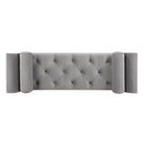 Alma - Tufted Flared Arm Entryway Bench